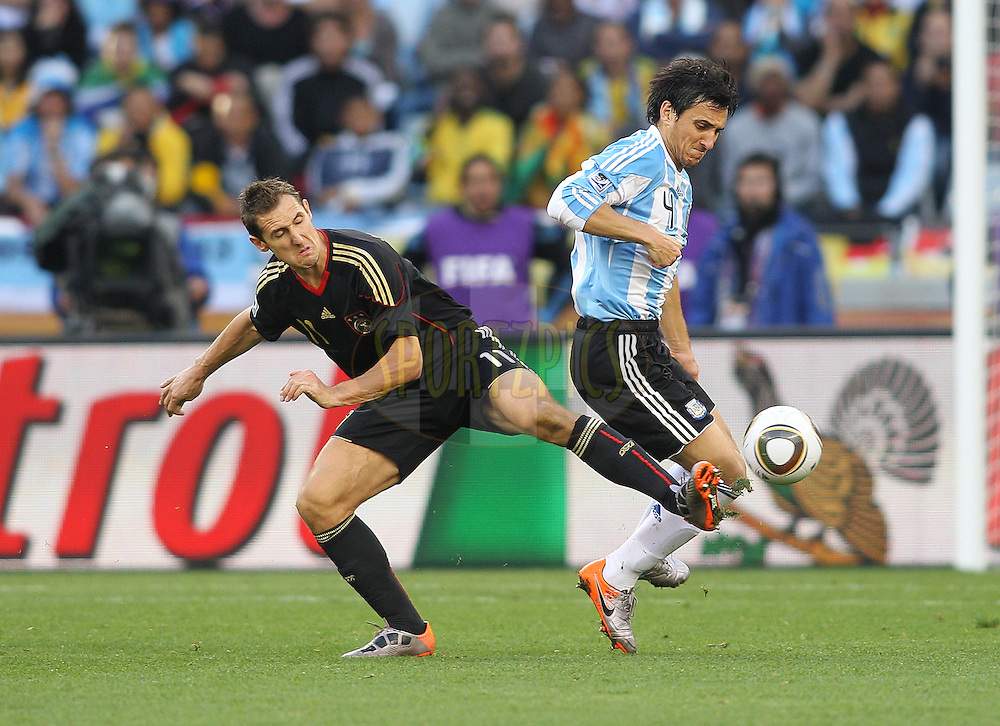 2010 World Cup Quarter Finals: Argentina vs. Germany