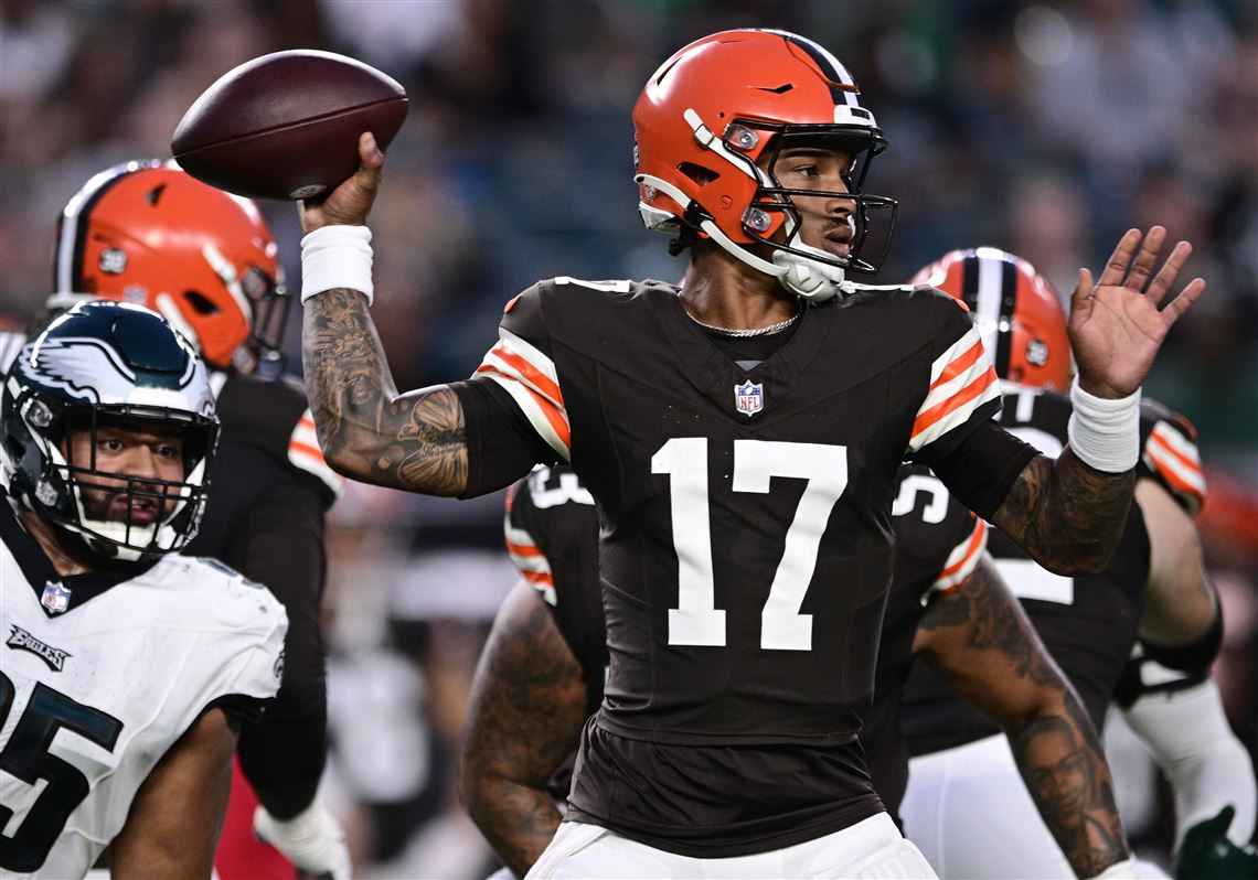 Browns Battle To A Tie Against Eagles In Preseason