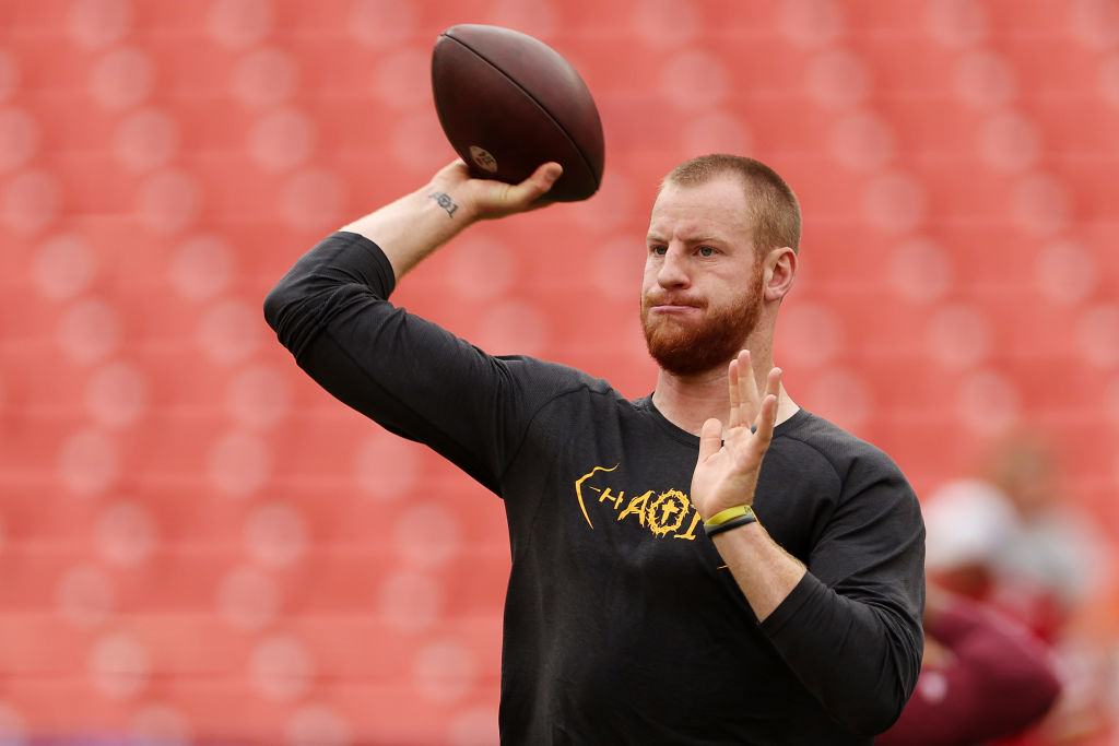 While Carson Wentz Waits For His 4th Team, Practises With His 3 Teams