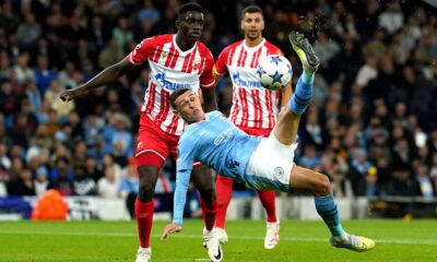 Red Star Remind Man City Defending Champions League Title Will Be Tough